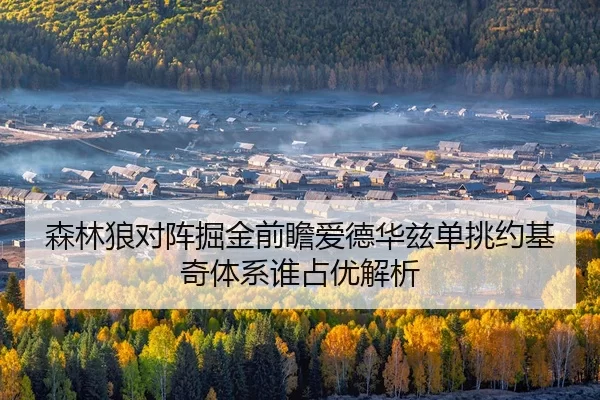 森林狼对阵掘金前瞻爱德华兹单挑约基奇体系谁占优解析