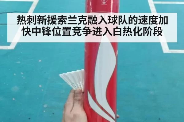 热刺新援索兰克融入球队的速度加快中锋位置竞争进入白热化阶段